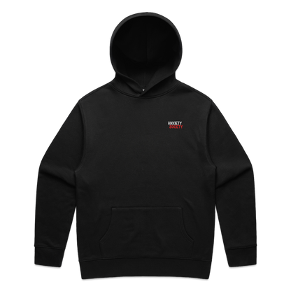Anxiety Society™ Embroidered Unisex Oversized Hoodie